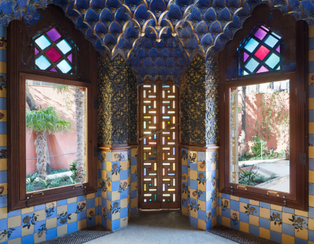 Inauguración de la Sala del Fumador restaurada en la Casa Vicens