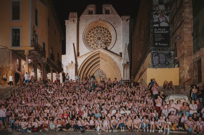 Ensayo especial de Sant Magí de los Xiquets de Tarragona