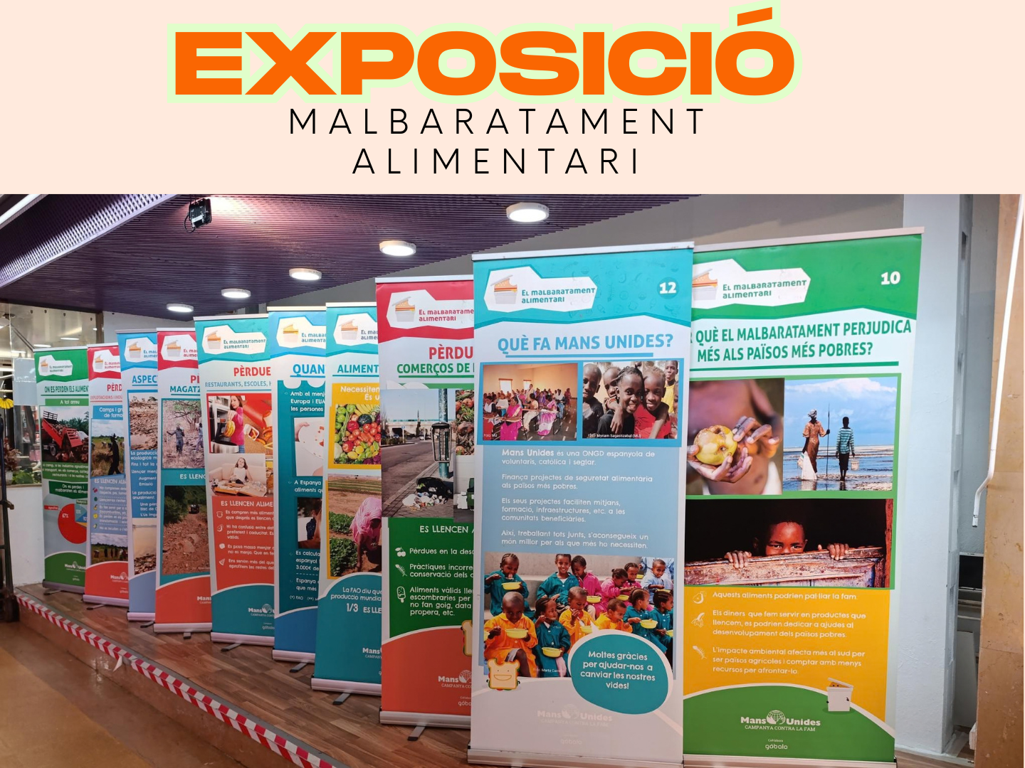 Exposición Desperdicio alimentario