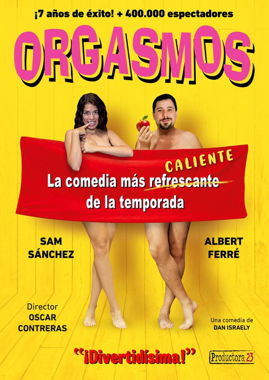 Orgasmos, la comedia. San Sanchez y Albert Ferré