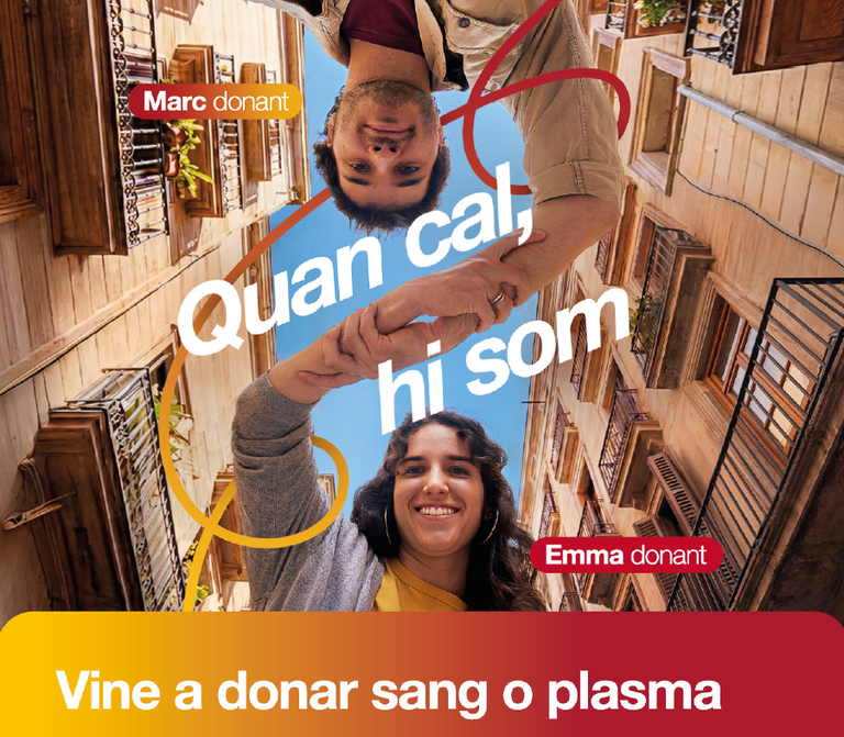 ¡Ven a donar sangre!